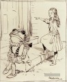 Alice und der Frosch Lakai Illustrator Arthur Rackham